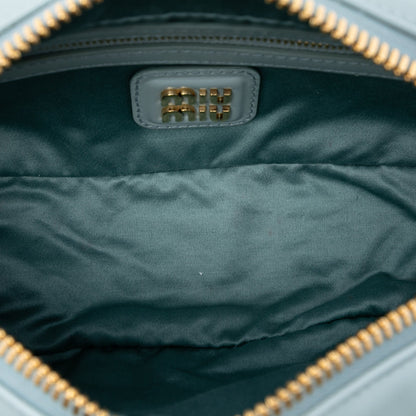 Miu Miu Arcadie in Pelle Celeste – Size 22 - Etoilux