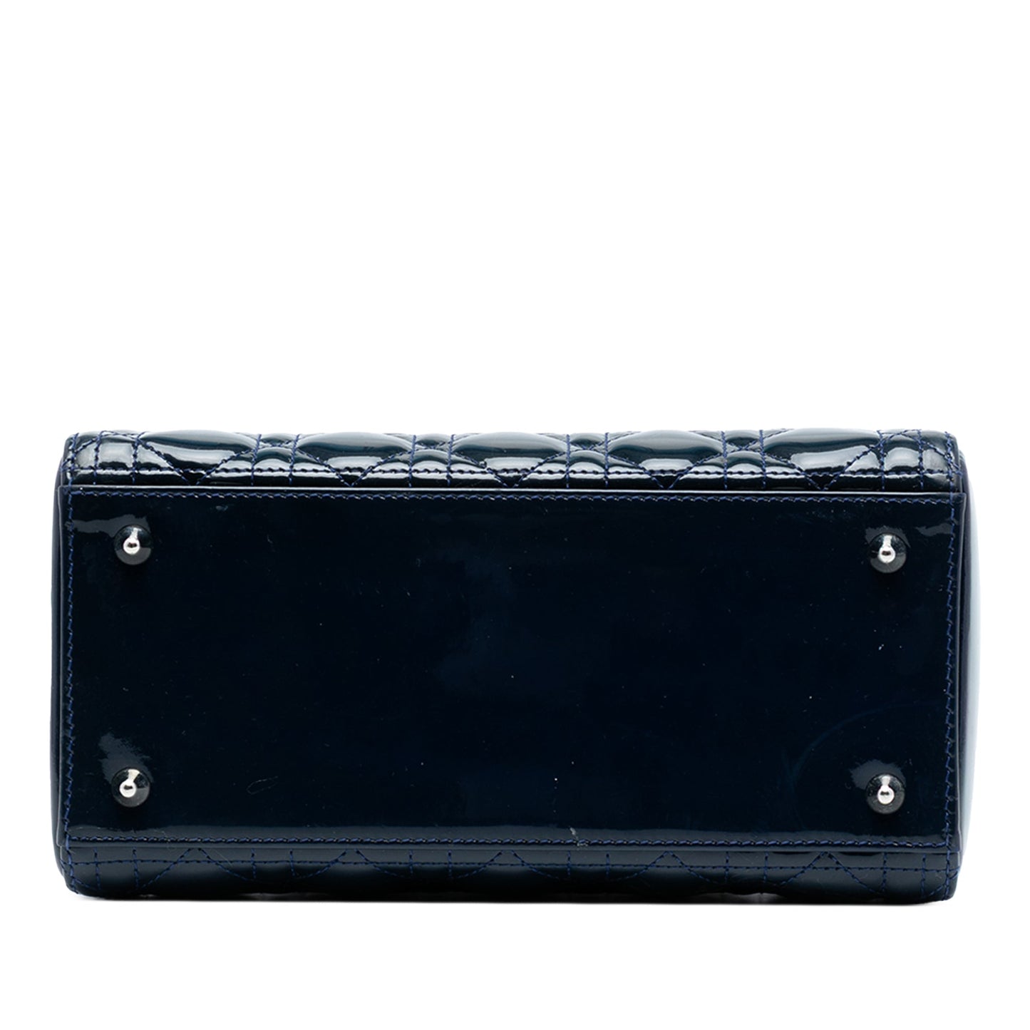 Christian Dior Lady Dior Medium Cannage Patent Leather – 2013 - Etoilux