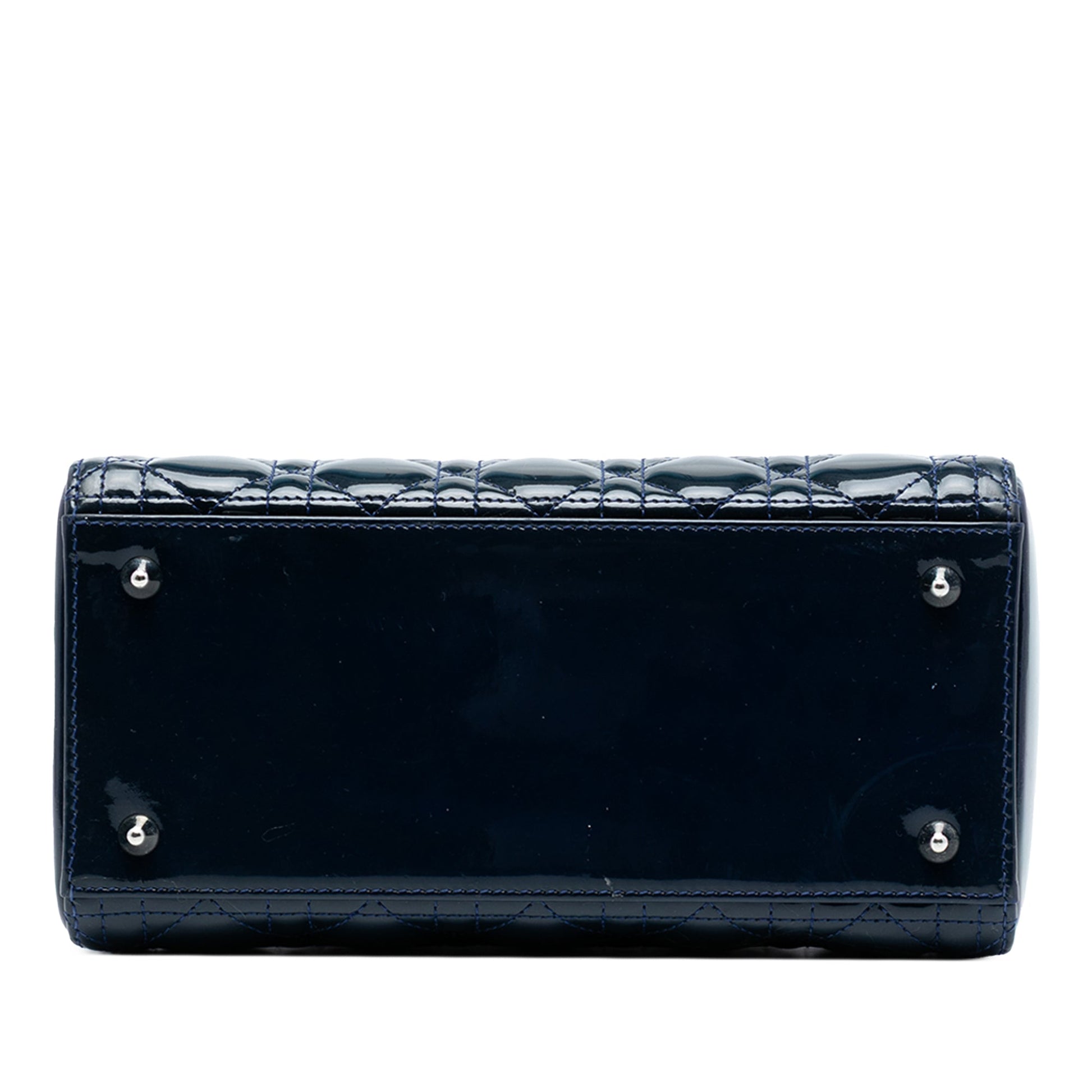 Christian Dior Lady Dior Medium Cannage Patent Leather – 2013 - Etoilux