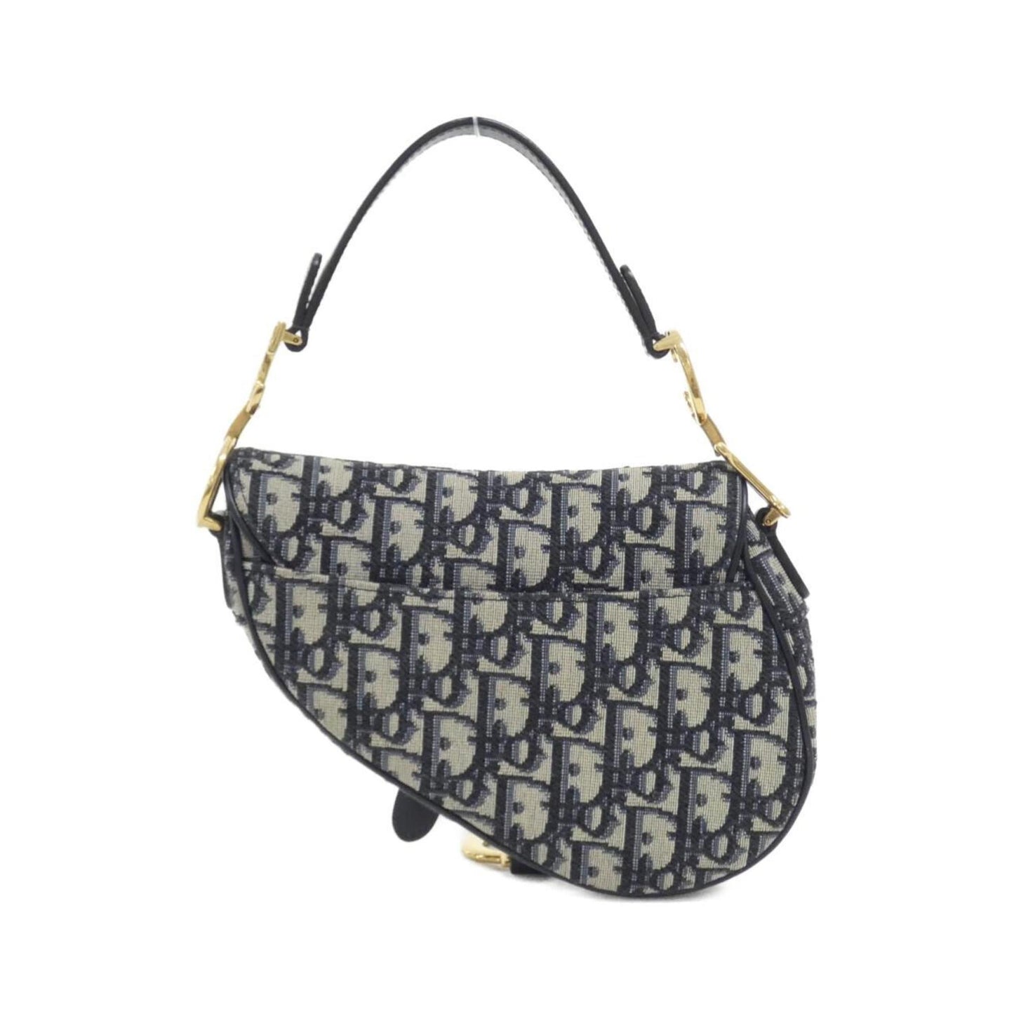 Dior Saddle Bag in Tela Blu Monogram – Size Small - Etoilux