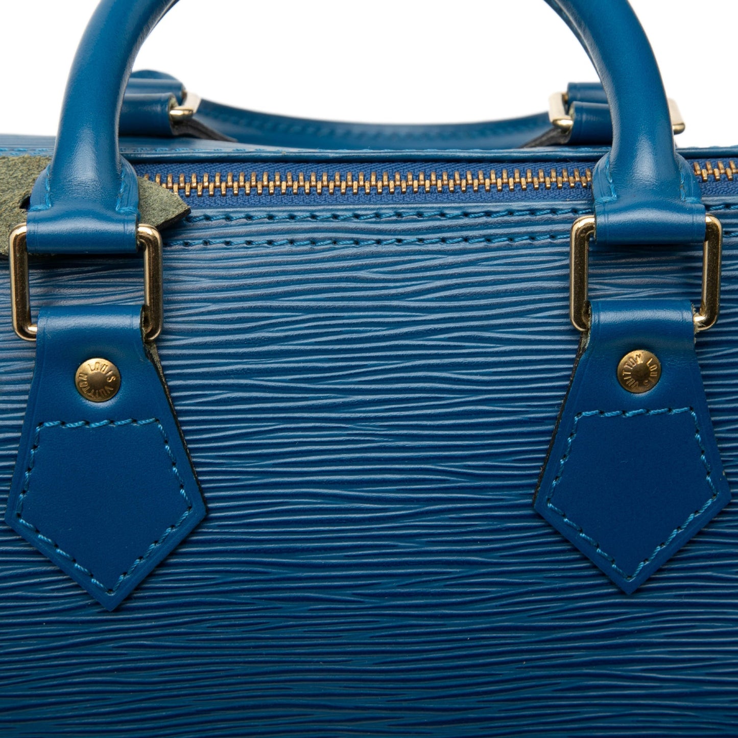 Louis Vuitton Speedy 25 Pelle Epi blu – 1995 - Etoilux