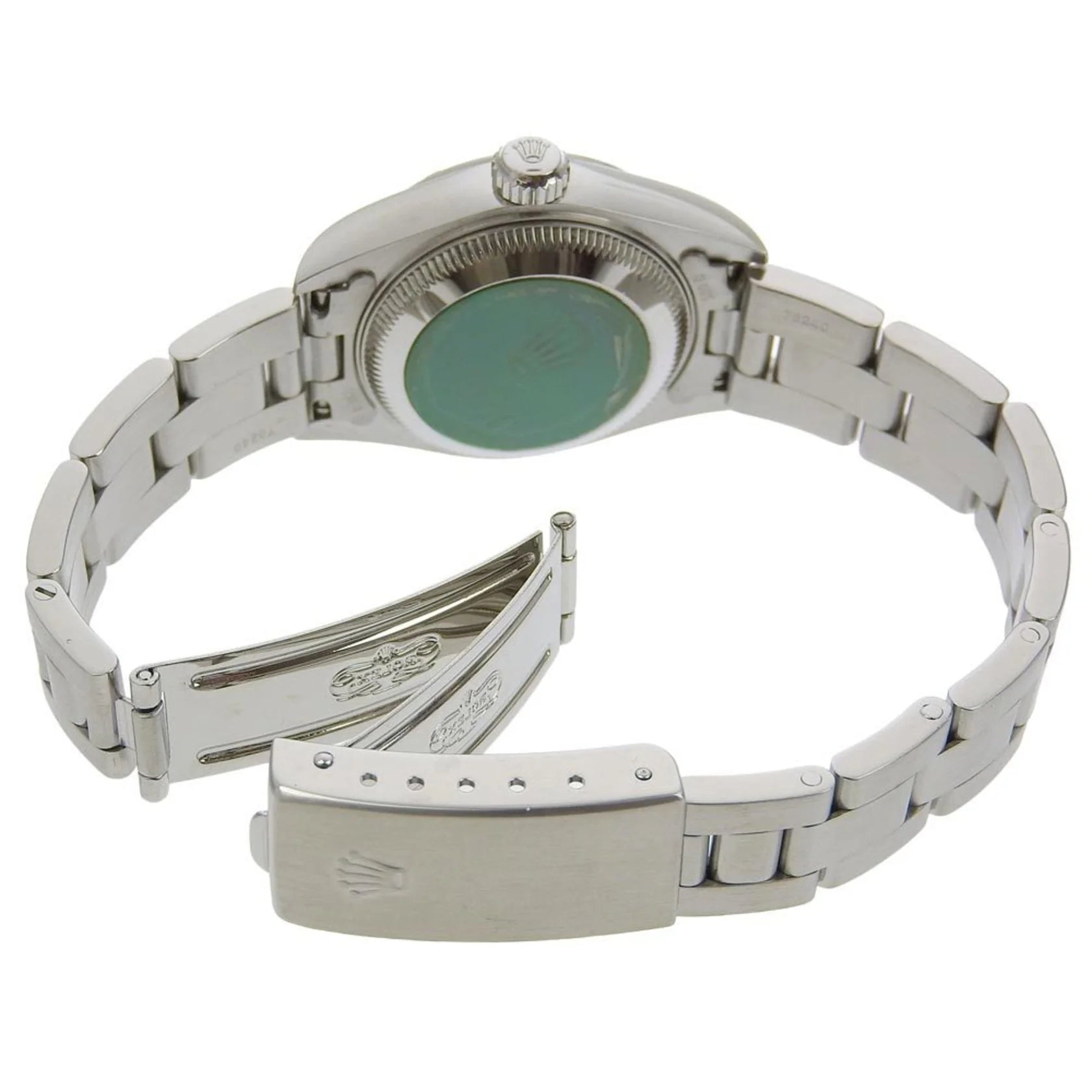 Rolex Oyster Perpetual Date Lady – Acciaio – Quadrante Blu – 26 mm - Etoilux