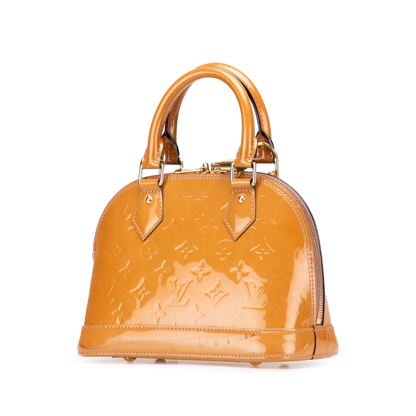 Louis Vuitton Alma BB Monogram Vernis Caramel – 2021/2025 – Size BB - Etoilux