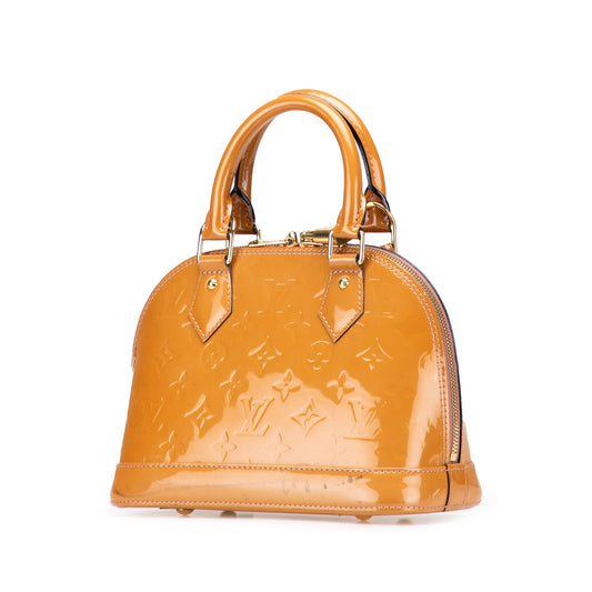 Louis Vuitton Alma BB Monogram Vernis Caramel – 2021/2025 – Size BB - Etoilux