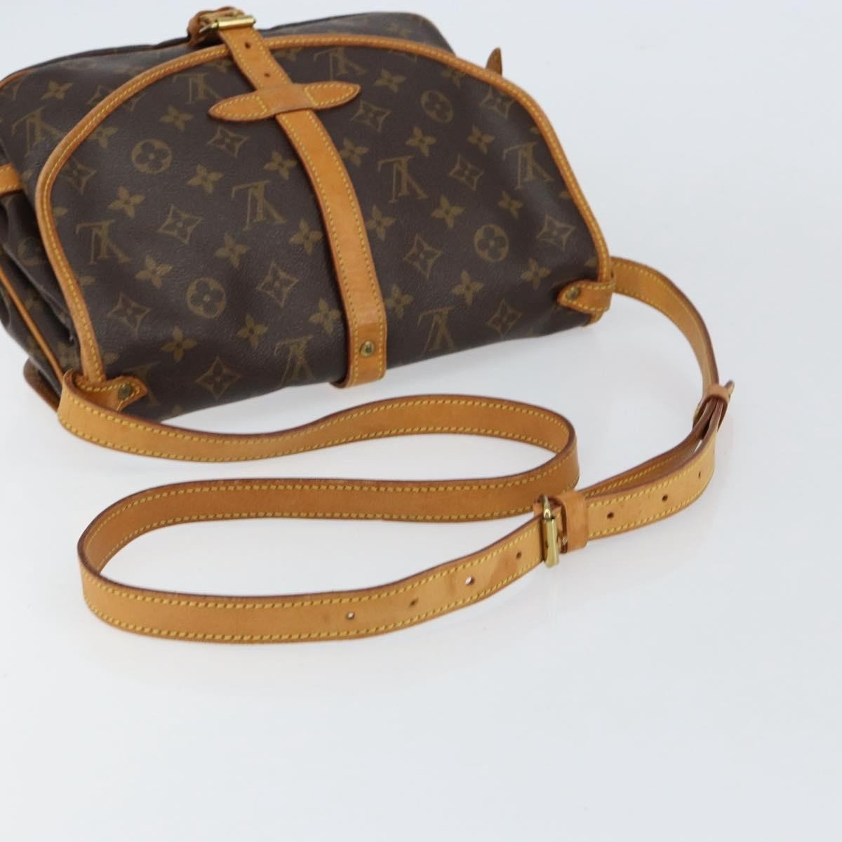 Louis Vuitton Saumur 30 Tela Monogram – Tracolla Vintage – 28 cm - Etoilux
