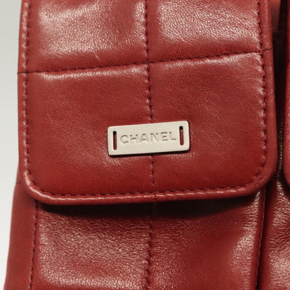 Chanel Chocolate Bar Reissue Flap Pelle di Agnello Rosso – 31 cm - Etoilux