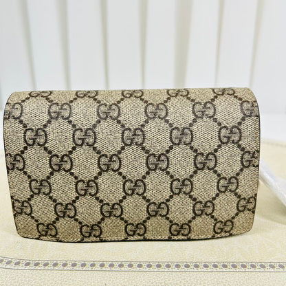 Gucci Dionysus Super Mini in tela GG Supreme – Khaki - Etoilux