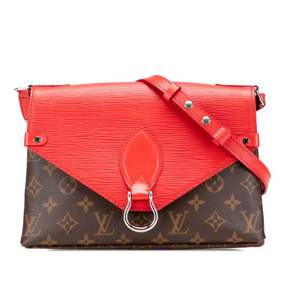 Louis Vuitton Saint Michel – Monogram & Pelle Epi Rossa - Etoilux