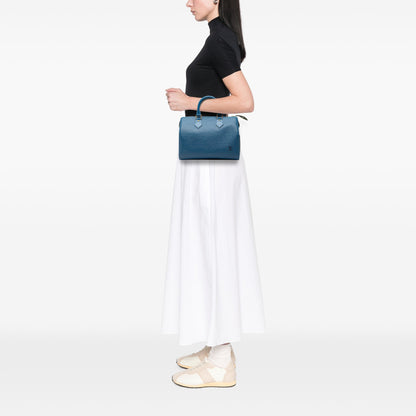 Louis Vuitton Speedy 25 Pelle Epi blu – 1995 - Etoilux