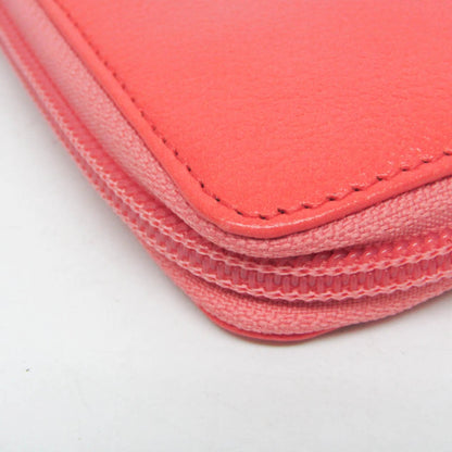 Chanel Camellia Zip Around Organizer – Pelle Rosa Corallo · 20,5 cm - Etoilux