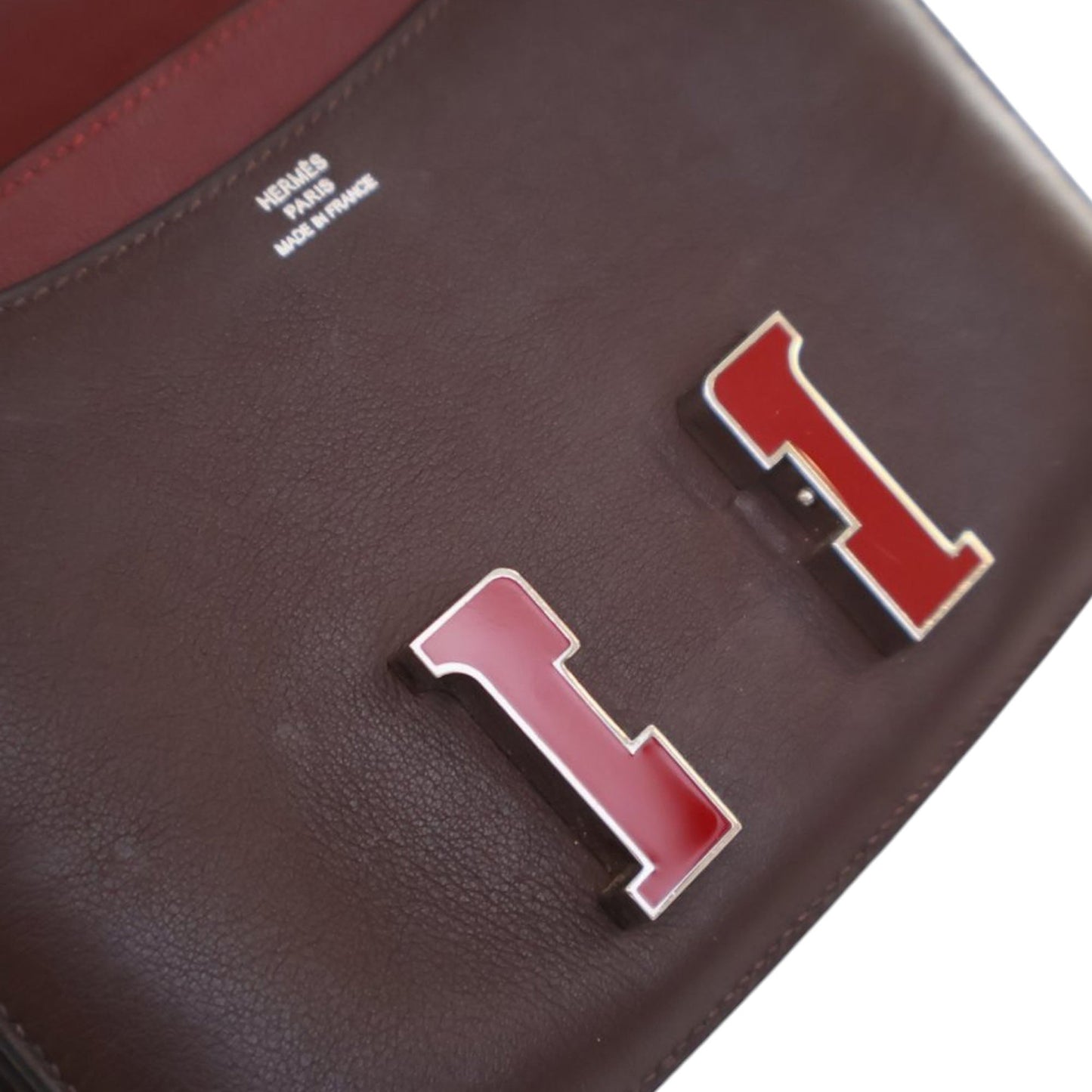 HERMÈS Constance 18 Mini Swift Rouge Sellier - Etoilux
