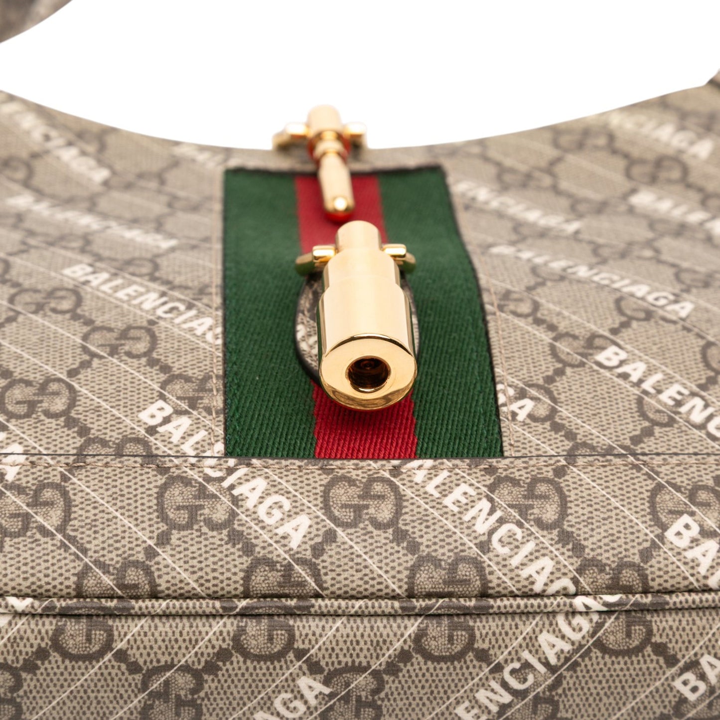 Gucci x Balenciaga Hacker Project Jackie 1961 Web – Marrone (2016–2025) - Etoilux