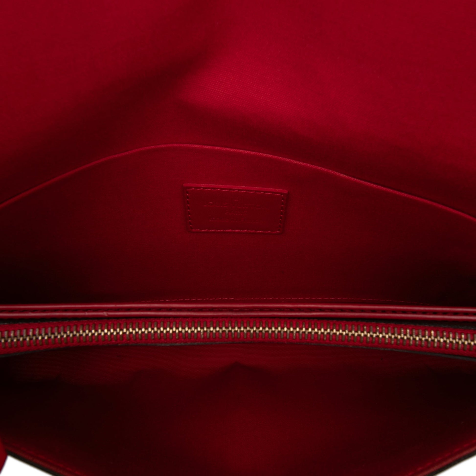 Louis Vuitton Pochette Félicie Monogram Vernis Rosso – 2016 - Etoilux