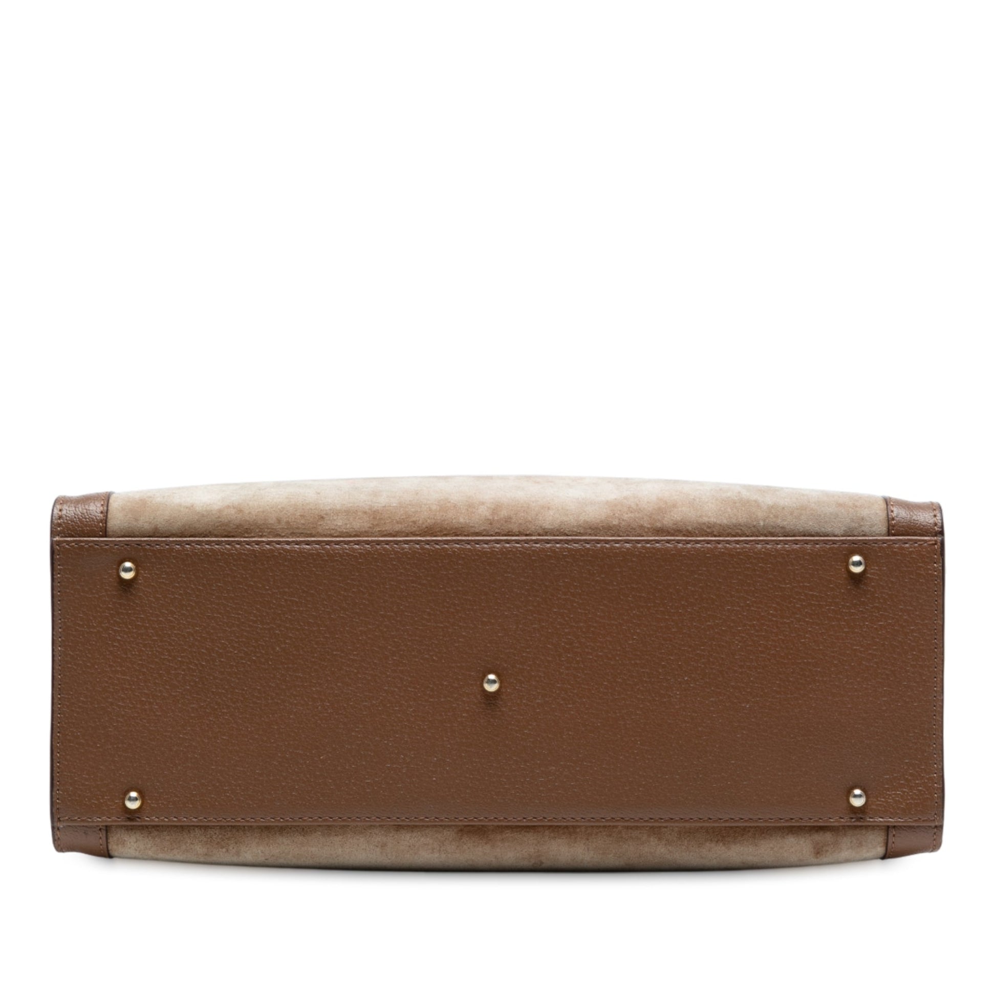 Gucci – Diana Medium Tote in Pelle Scamosciata e Bambù - Etoilux