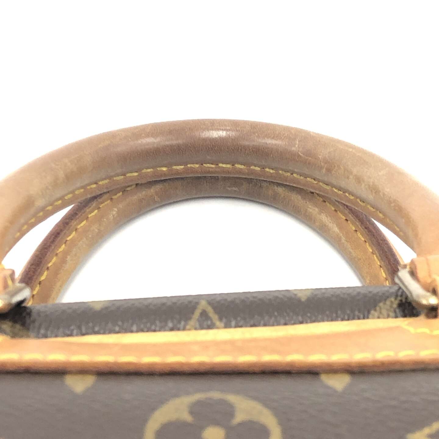 Louis Vuitton Trouville Monogram Canvas Vachetta – 35 cm - Etoilux