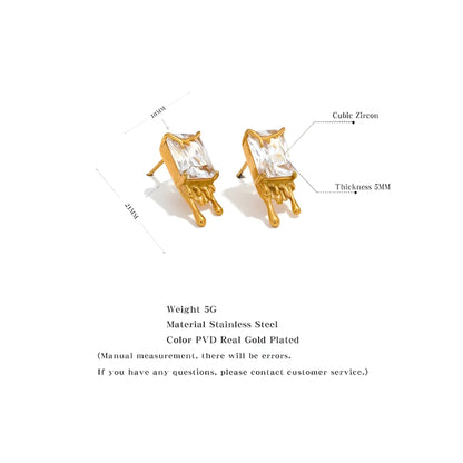 BEHI TIARA EARRINGS - Etoilux
