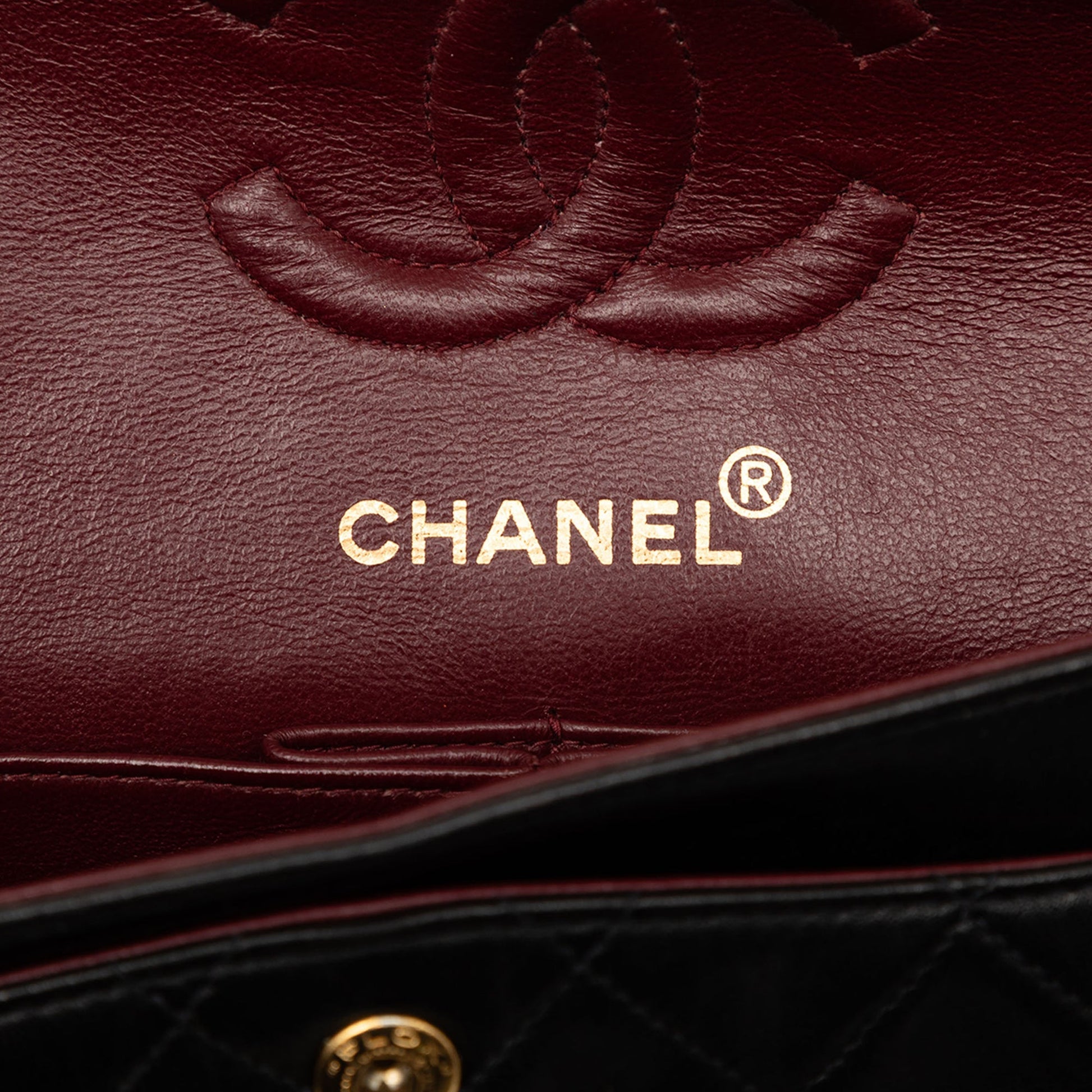 Chanel Classic Flap Small Double Flap – Pelle di Agnello Nera - Etoilux