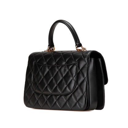 CHANEL Borsa a tracolla Trendy CC Flap in pelle di agnello media - Etoilux