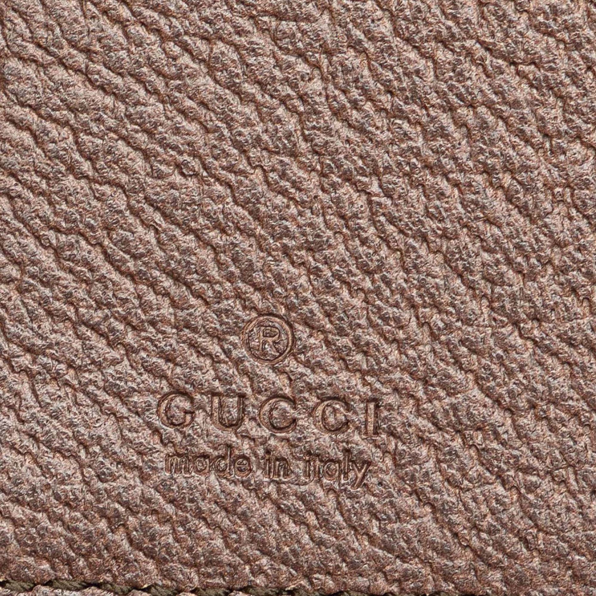 Gucci Ophidia GG Supreme Wallet on Chain con Custodia iPhone – Marrone - Etoilux