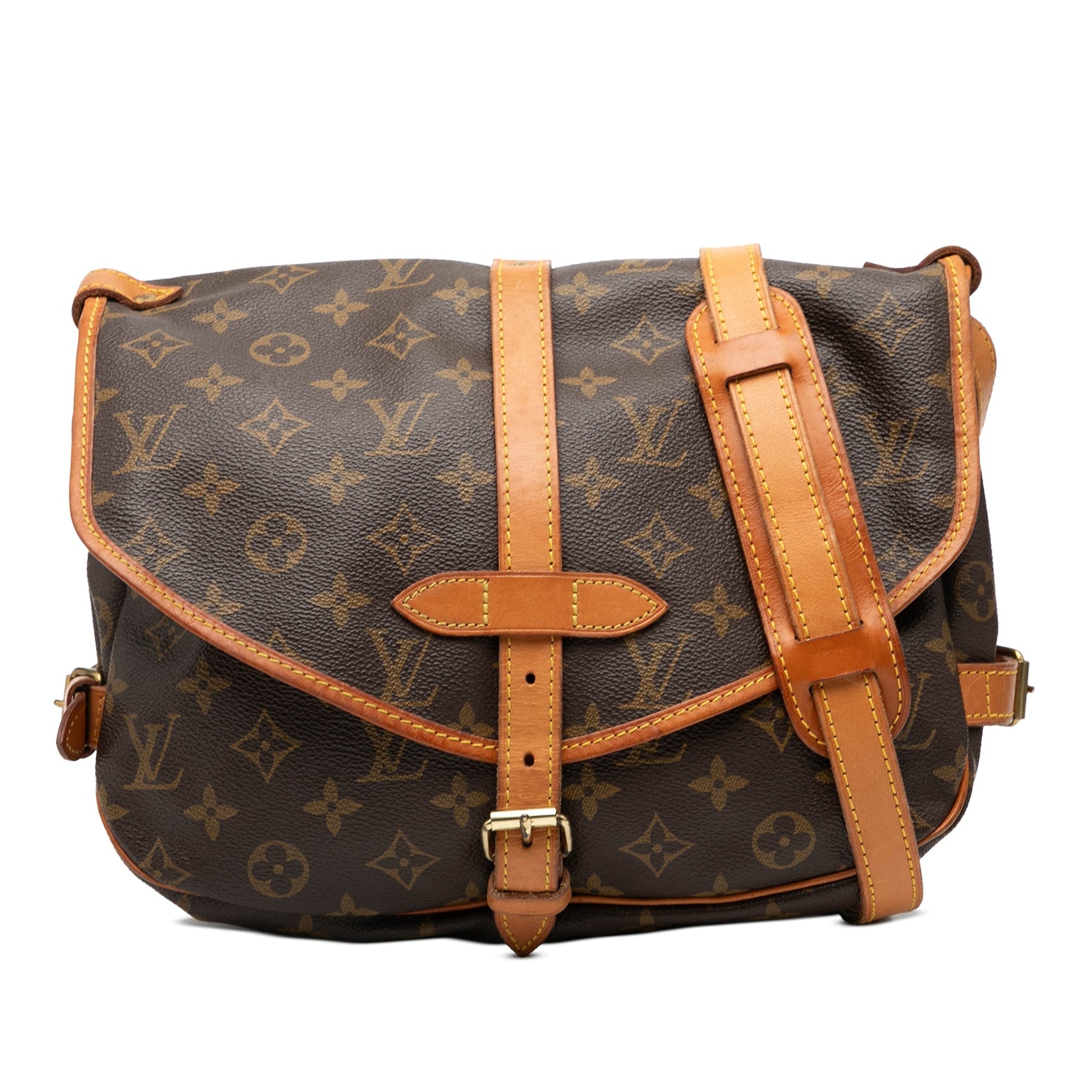 Louis Vuitton Saumur 30 Monogram Canvas – 1992 - Etoilux