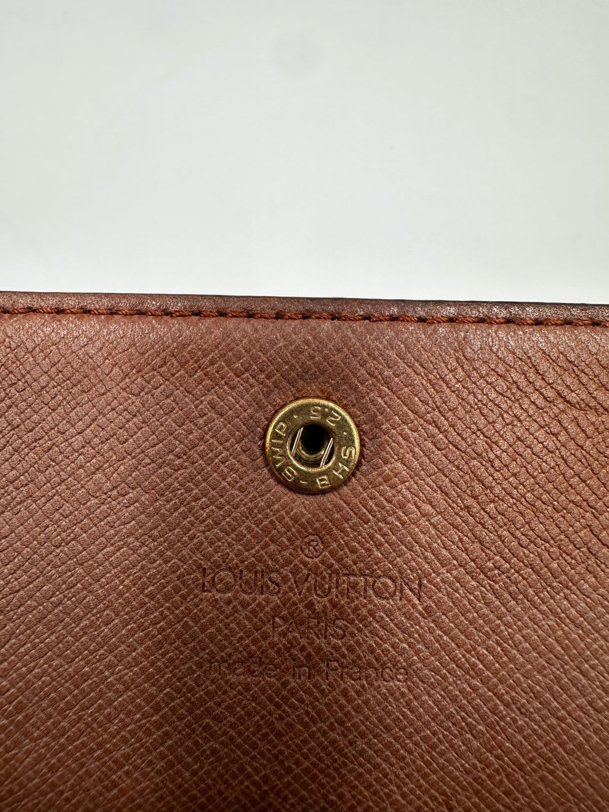 Louis Vuitton Porte-Trésor International Tela Monogram – Settembre 1991 – 19 cm - Etoilux
