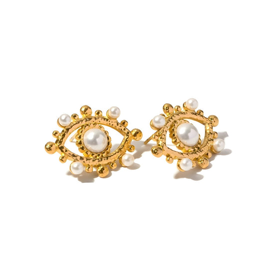 BEHI REBECCA stud EARRINGS - Etoilux