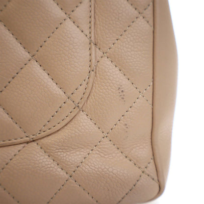 Chanel Grand Shopping Tote Caviar Beige 2011 – Size Medium - Etoilux