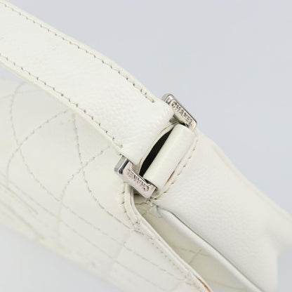Chanel Timeless CC Shoulder Bag Pelle di Vitello Trapuntata Bianca – 29 cm - Etoilux