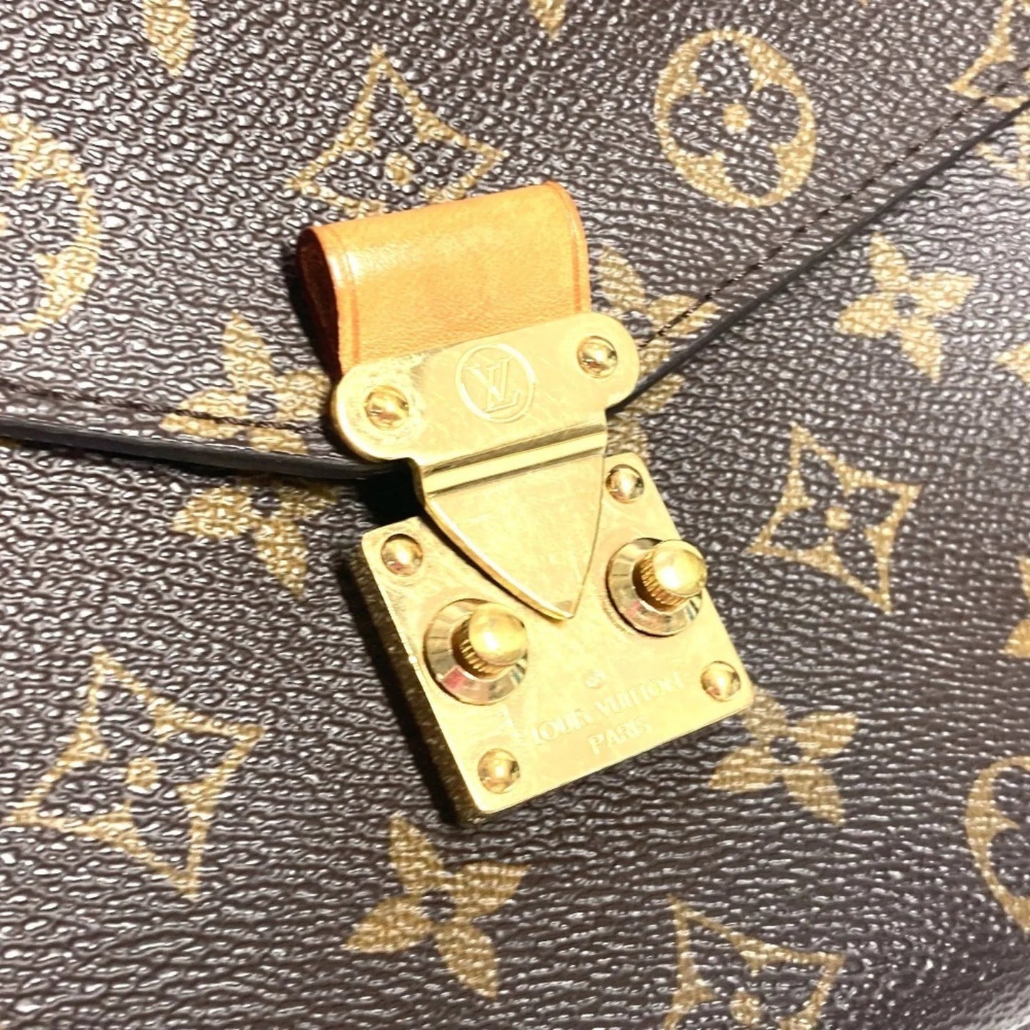 Louis Vuitton LOUIS VUITTON M40780 Monogram Metis MM Pochette, Borsa a spalla/Borsa a mano bidirezionale, Tela, Donna, Marrone - Etoilux