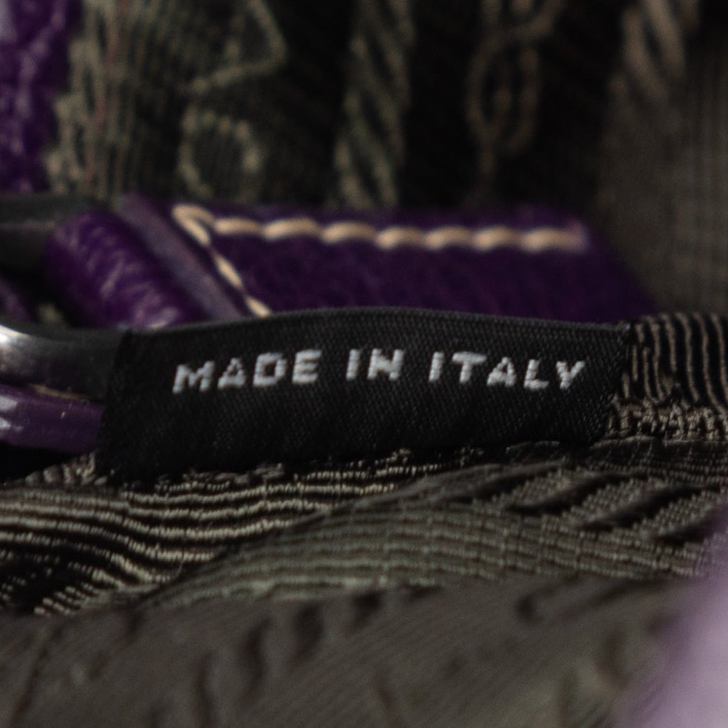 Prada Madras Cerniera Frame – Borsa da Medico in Pelle di Capra Viola (anni ’90–2000) - Etoilux