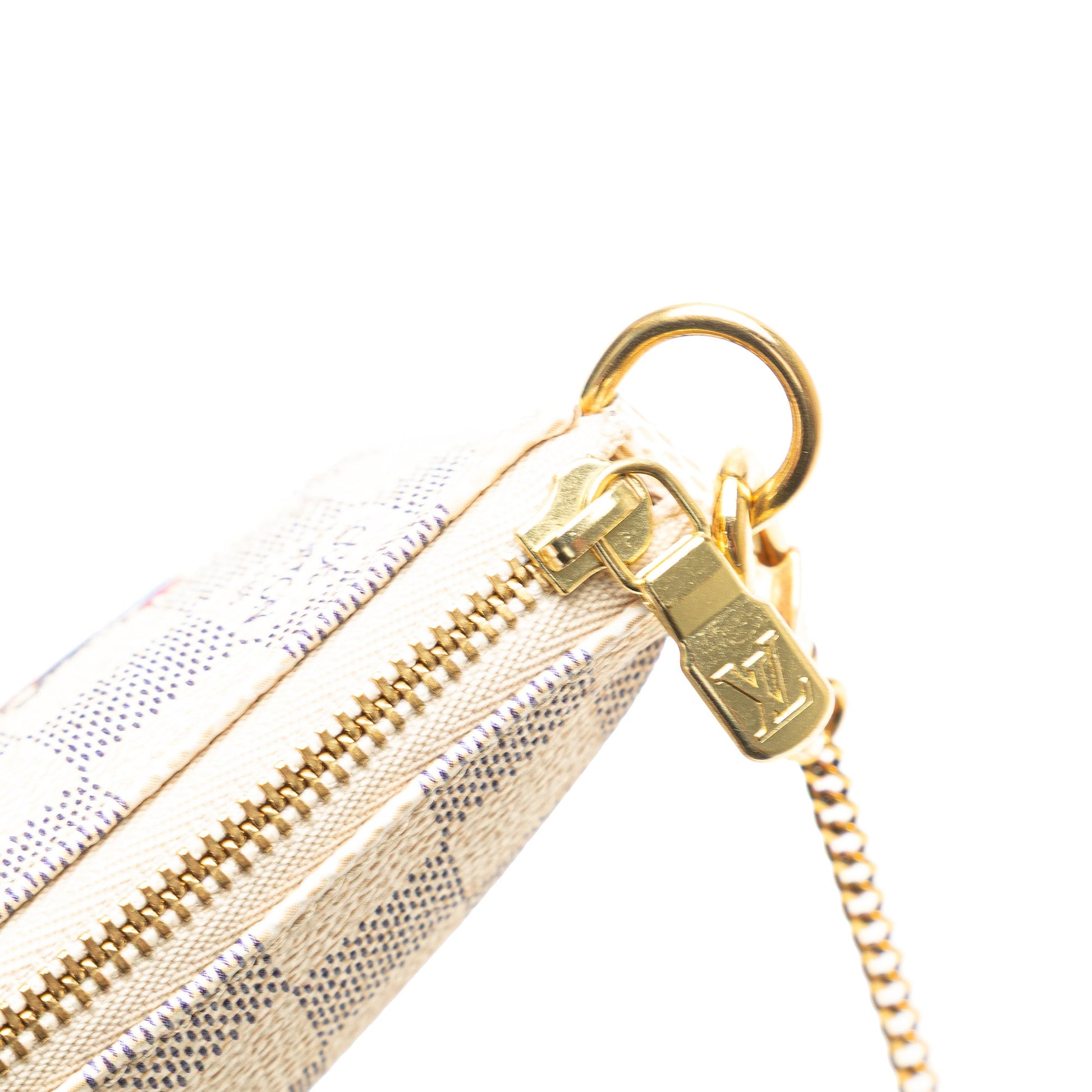 Louis vuitton Accessori Mini Pochette Transatlantic Damier Azur Illustre - Etoilux