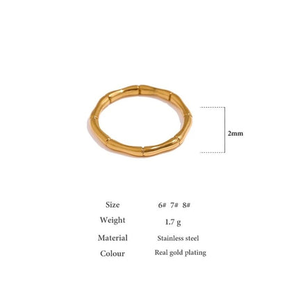 BEHI BAMBOO Ring - Etoilux