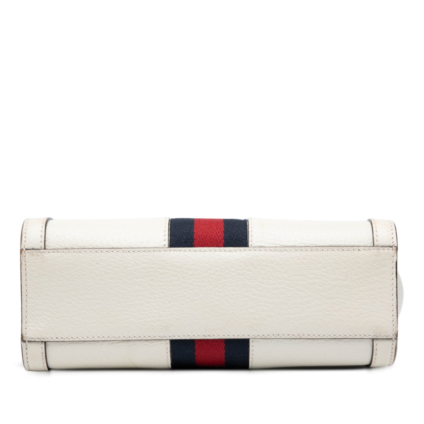 Gucci – Piccola Borsa a Tracolla Ophidia in Pelle Bianca - Etoilux