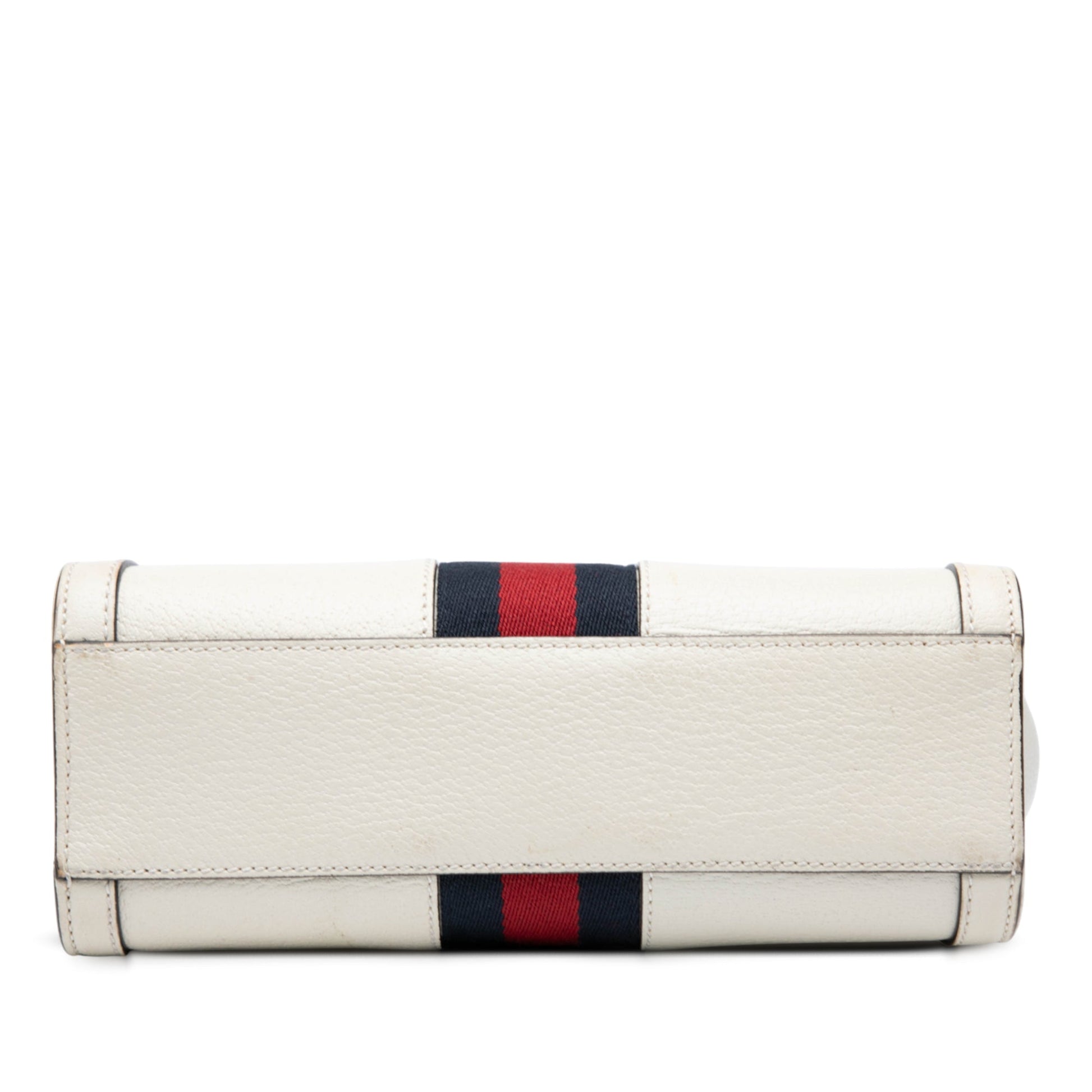 Gucci – Piccola Borsa a Tracolla Ophidia in Pelle Bianca - Etoilux