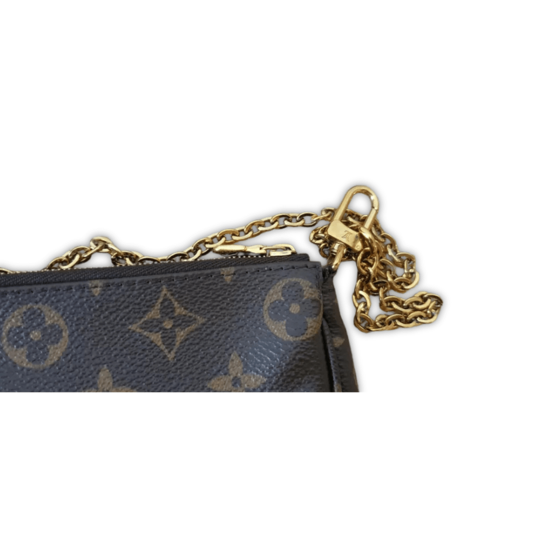 Louis Vuitton Multi Pochette Accessories Monogram Khaki - Etoilux