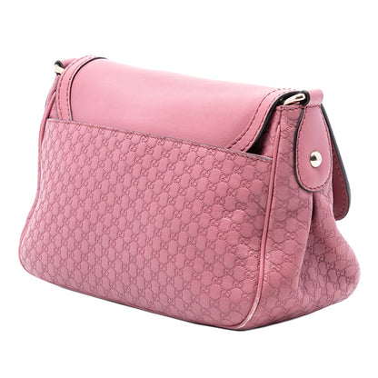 Gucci Crossbody Microguccissima Pelle Rosa – 26,5 cm - Etoilux