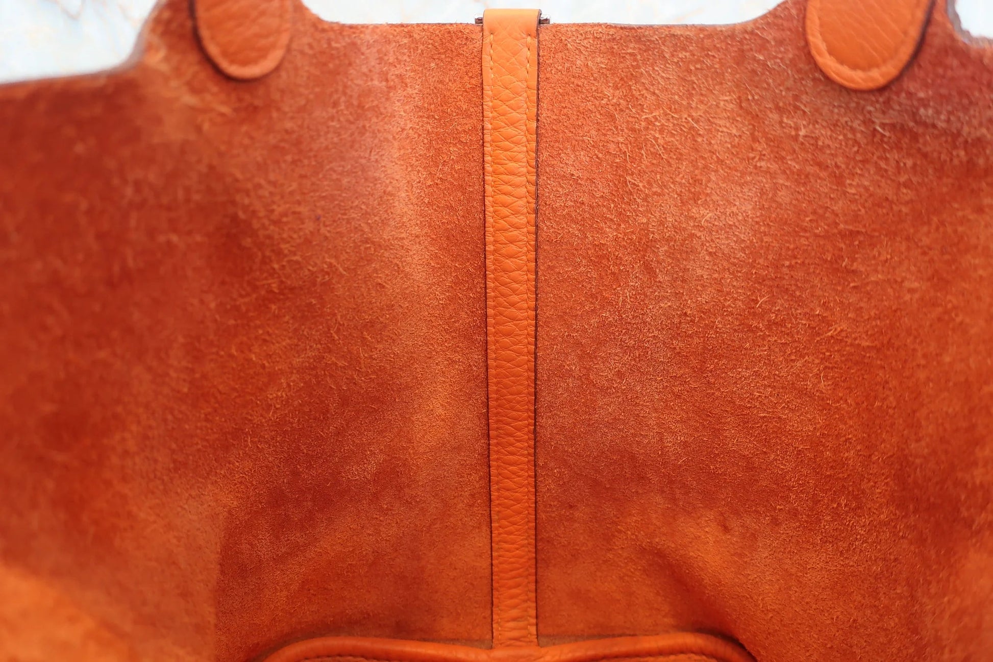 Hermès Picotin Lock MM Pelle Clemence Orange – Hardware Palladio - Etoilux