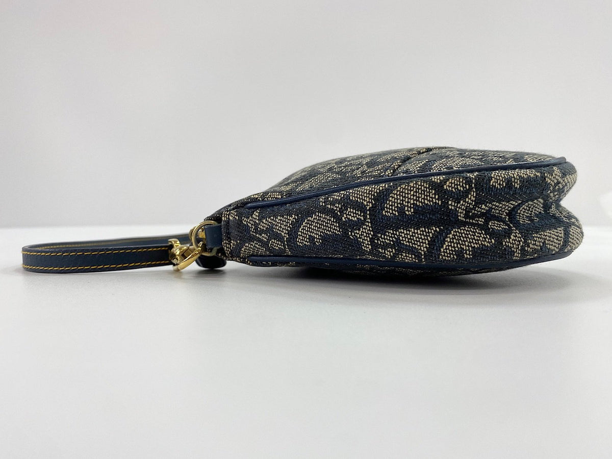 Dior Borsa in Tela Blu Navy - Etoilux