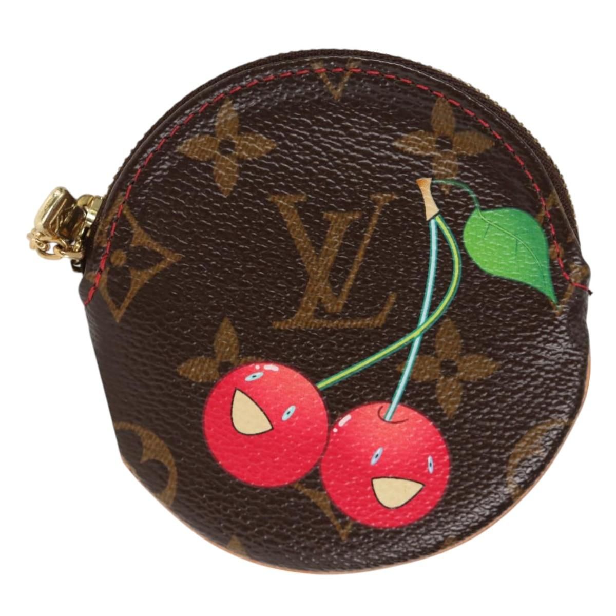 Louis Vuitton Monogram Cherry Coin Purse – Edizione Limitata Murakami, 2005 - Etoilux