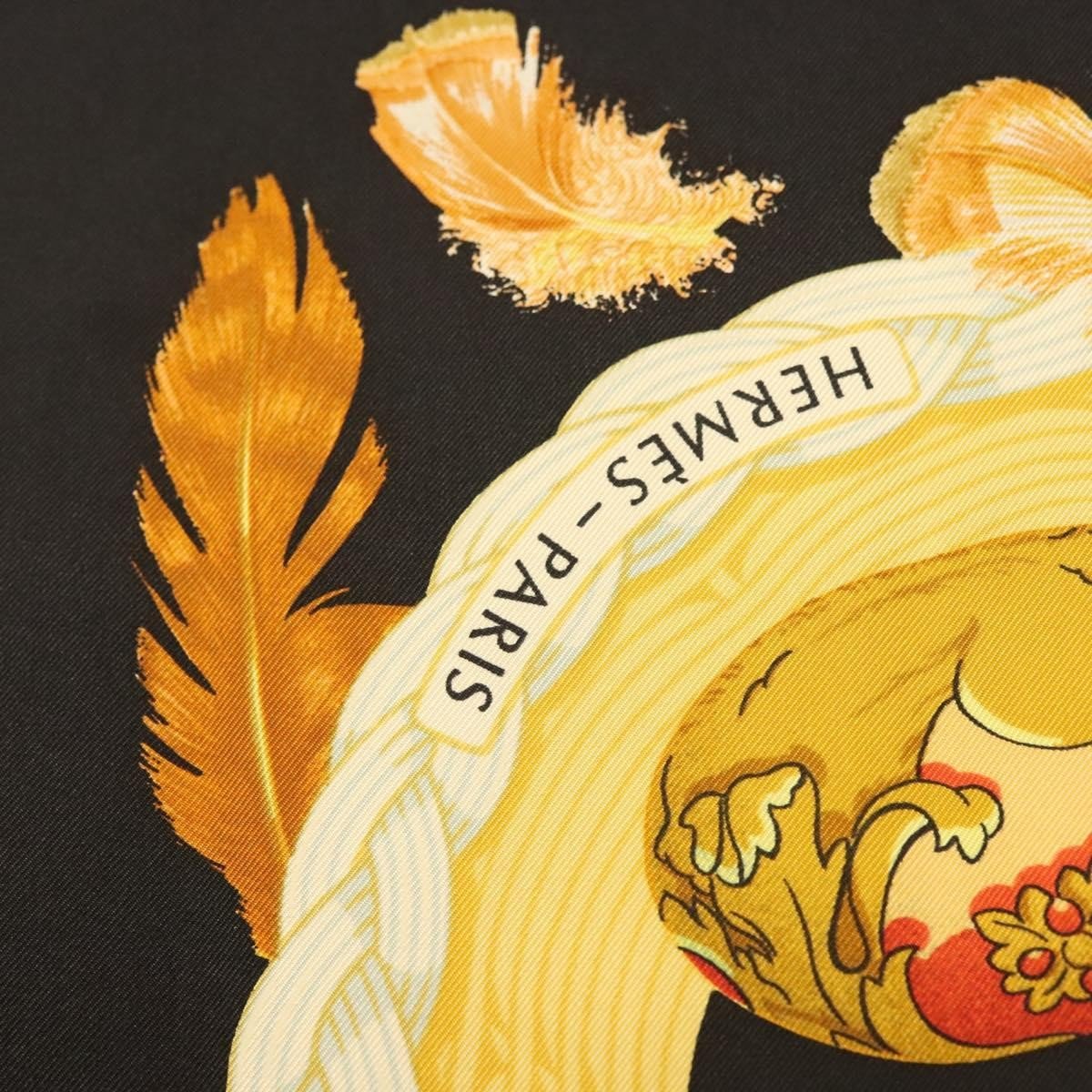 Hermès Carré 90 "Couvée d'Hermès" Seta Nera – Latham - Etoilux