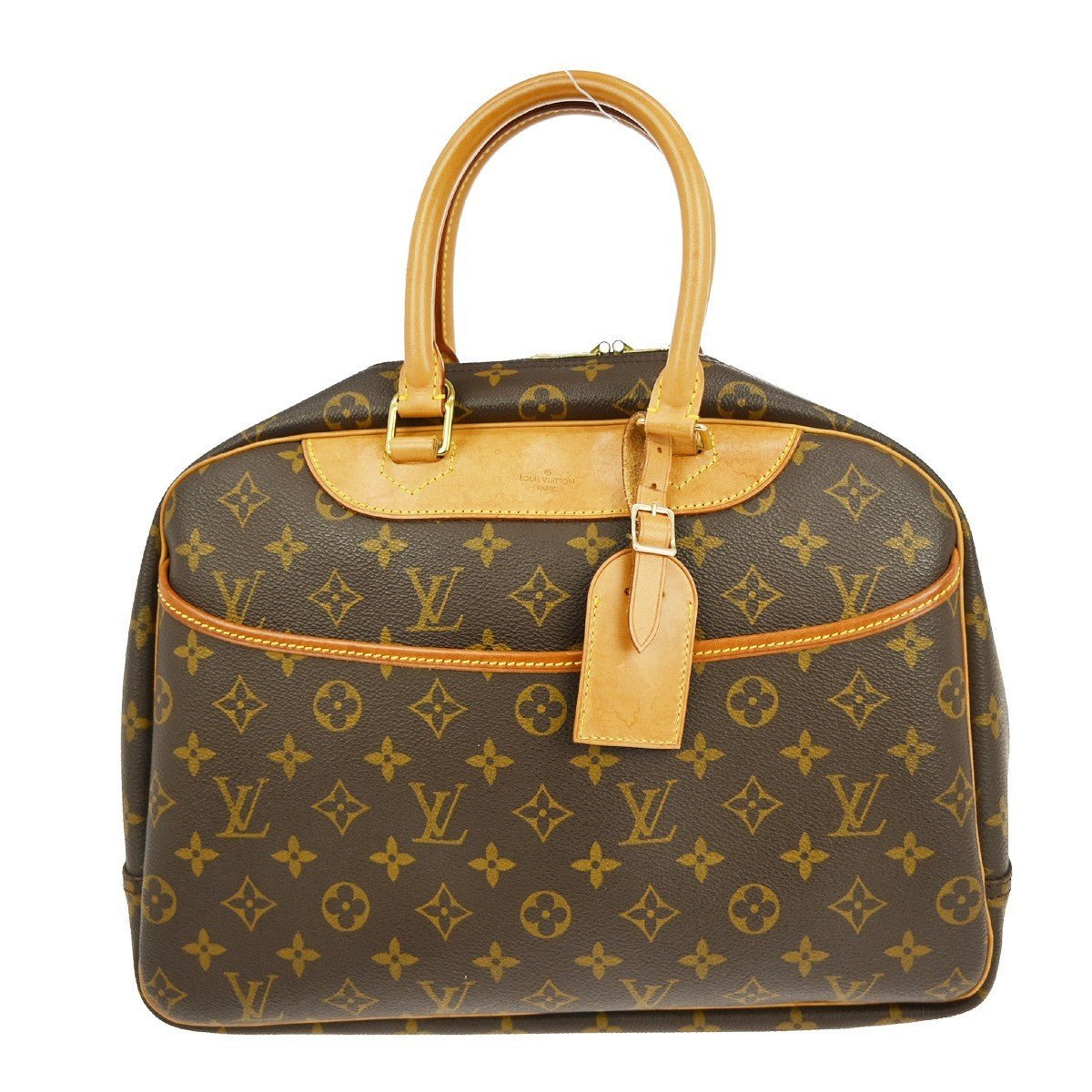 Louis Vuitton Deauville Monogram Canvas Marrone – 35 cm - Etoilux