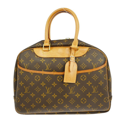 Louis Vuitton Deauville Monogram Canvas Marrone – 35 cm - Etoilux
