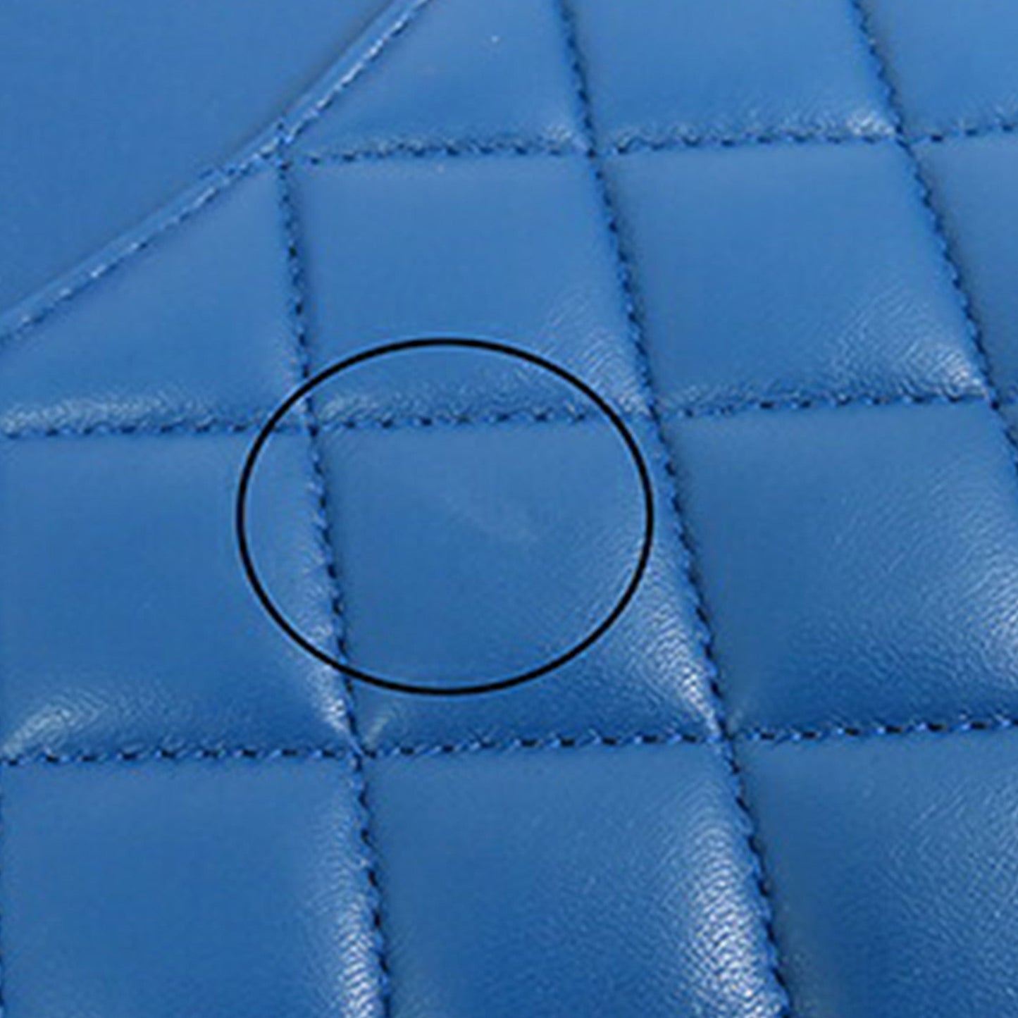 CHANEL Classic Double Flap Medium Lambskin Blue Rainbow Hardware - Etoilux