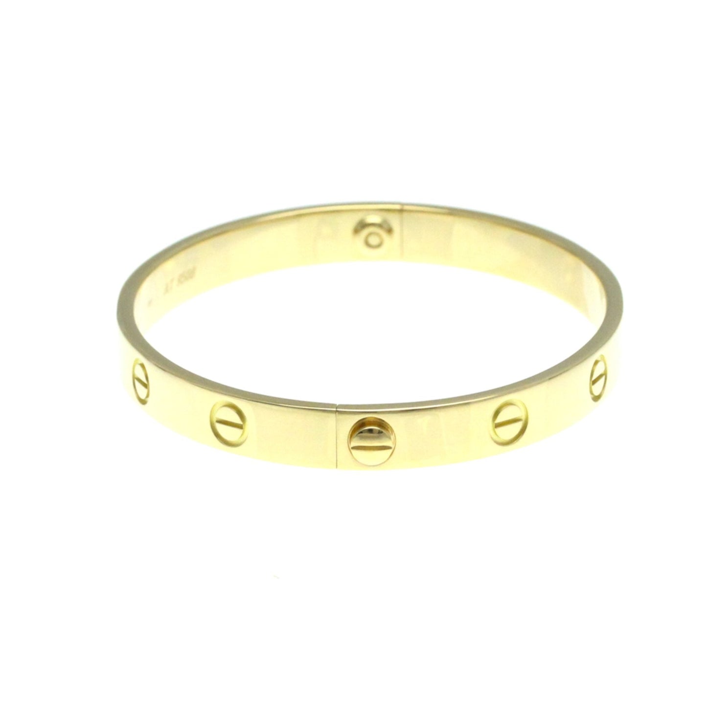 Cartier Love Bracelet – Oro Giallo 18 kt – Misura 17 - Etoilux
