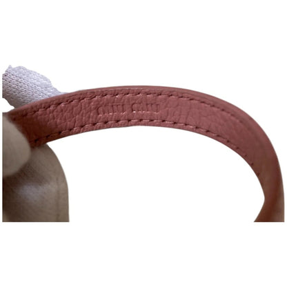 MIUMIU Bracciale rigido in pelle Madras Miu Heart Bijou rosa da donna - Etoilux