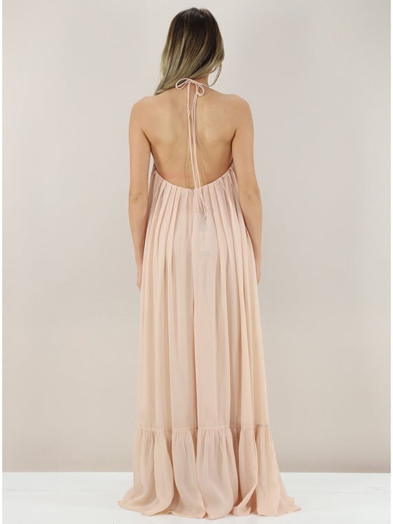 Pinko Abito lungo in chiffon Venturone - Etoilux