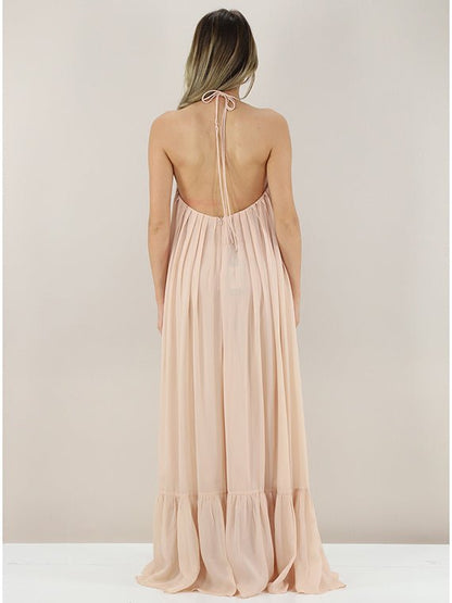 Pinko Abito lungo in chiffon Venturone - Etoilux