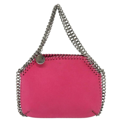Stella McCartney Falabella Mini Tote Shaggy Deer Fuchsia Hardware Ruthenium - Etoilux