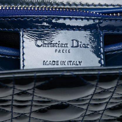 Christian Dior Lady Dior Medium Cannage Patent Leather – 2013 - Etoilux