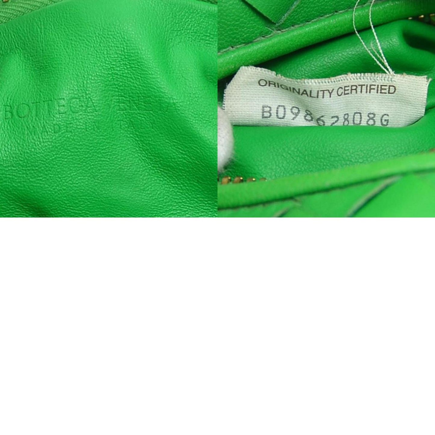 Bottega Veneta – Jodie Mini in pelle intrecciata verde - Etoilux